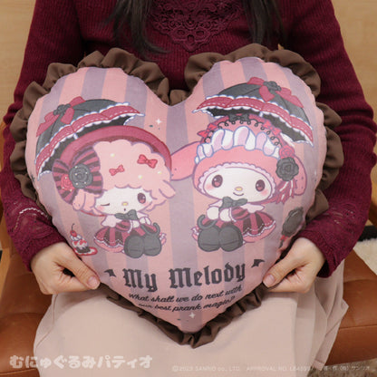 Sanrio Gothic Party Heart Cushion