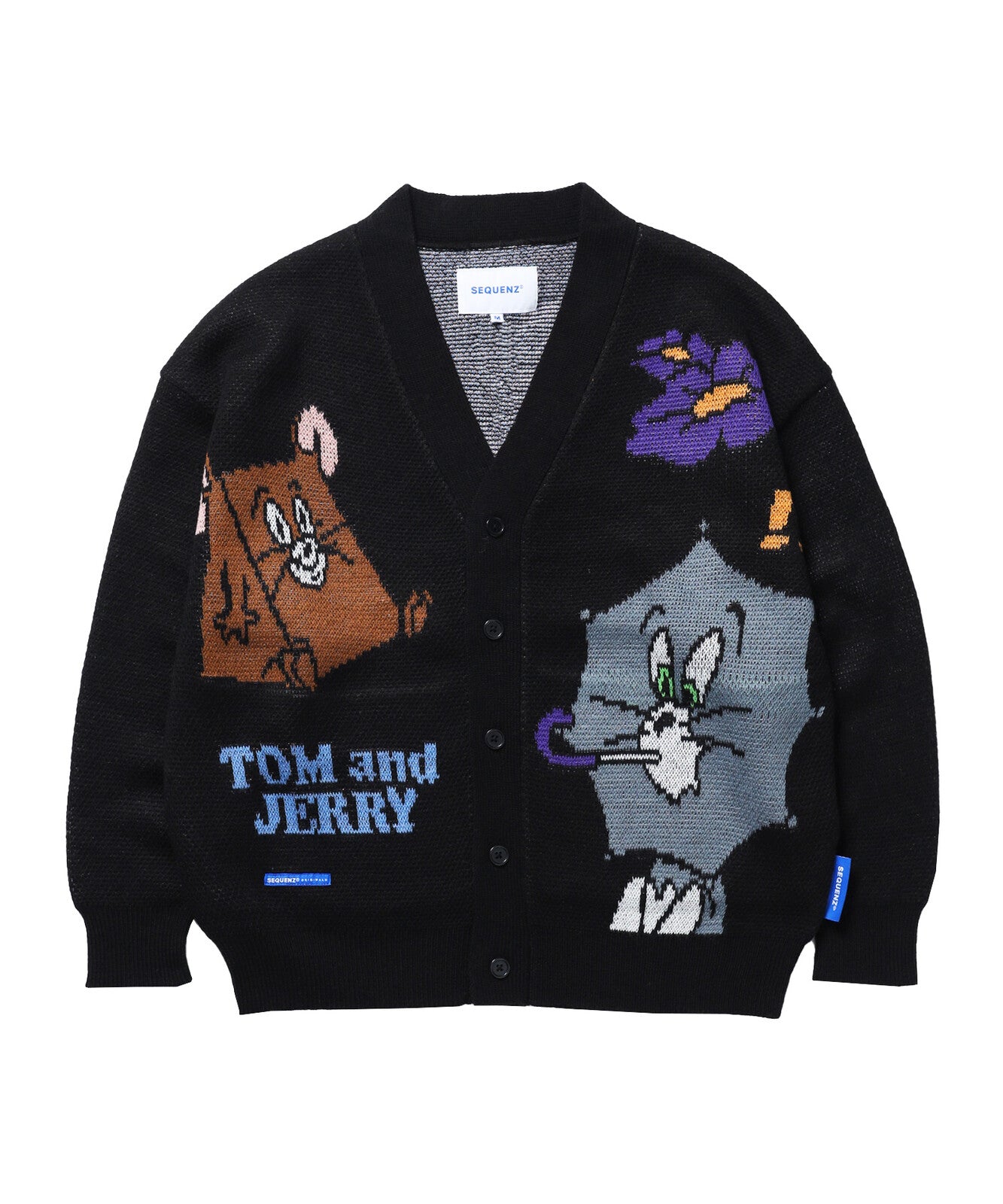 SEQUENZ meets TOM&JERRY FUNNY CARDIGAN