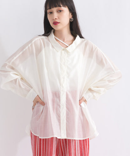 Sheer Lyocell Shirt