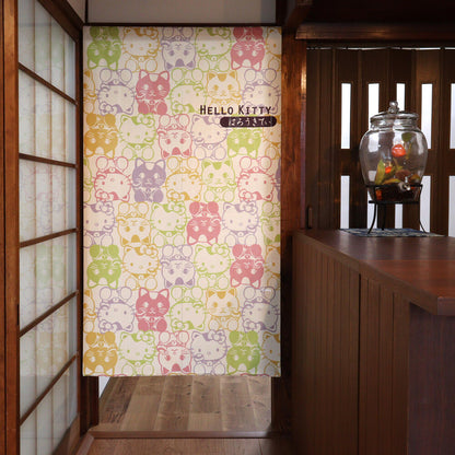  Sanrio Hello Kitty Lucky Cat Door Curtain 