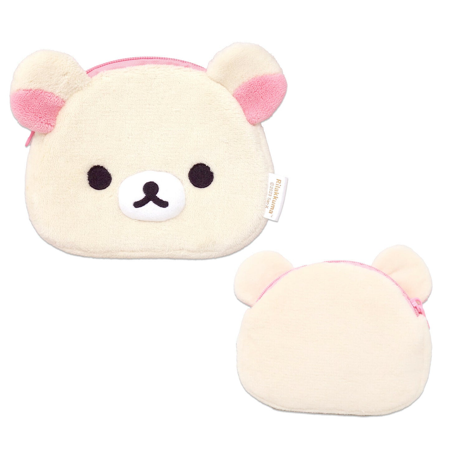 Rilakkuma Fluffy Tote Bag & Pouch Set