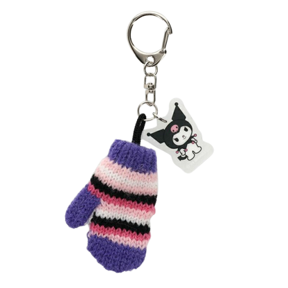 Sanrio Miniature Knit Hat and Mittens Keychain Set