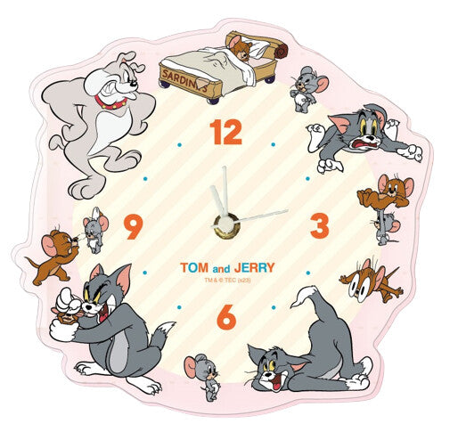 Tom&Jerry 亞克力掛鐘 [預定發售2023年10月上旬]