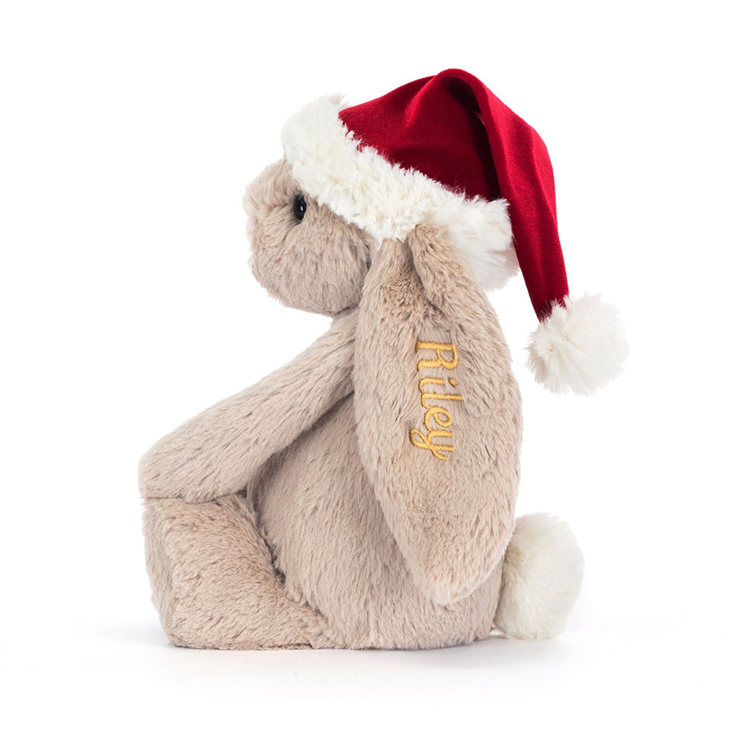 Personalised Bashful Christmas Bunny