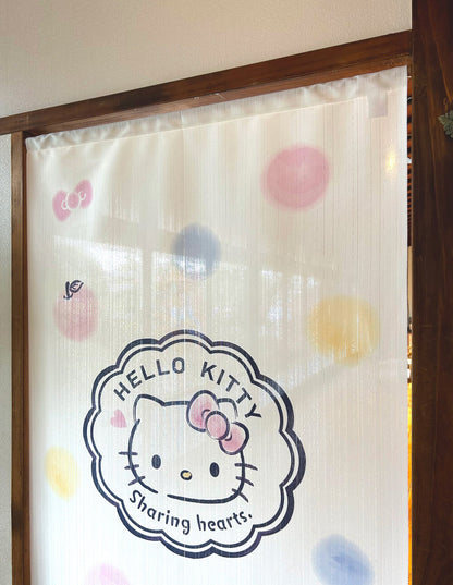 Sanrio Characters Polka Dot Door Curtain