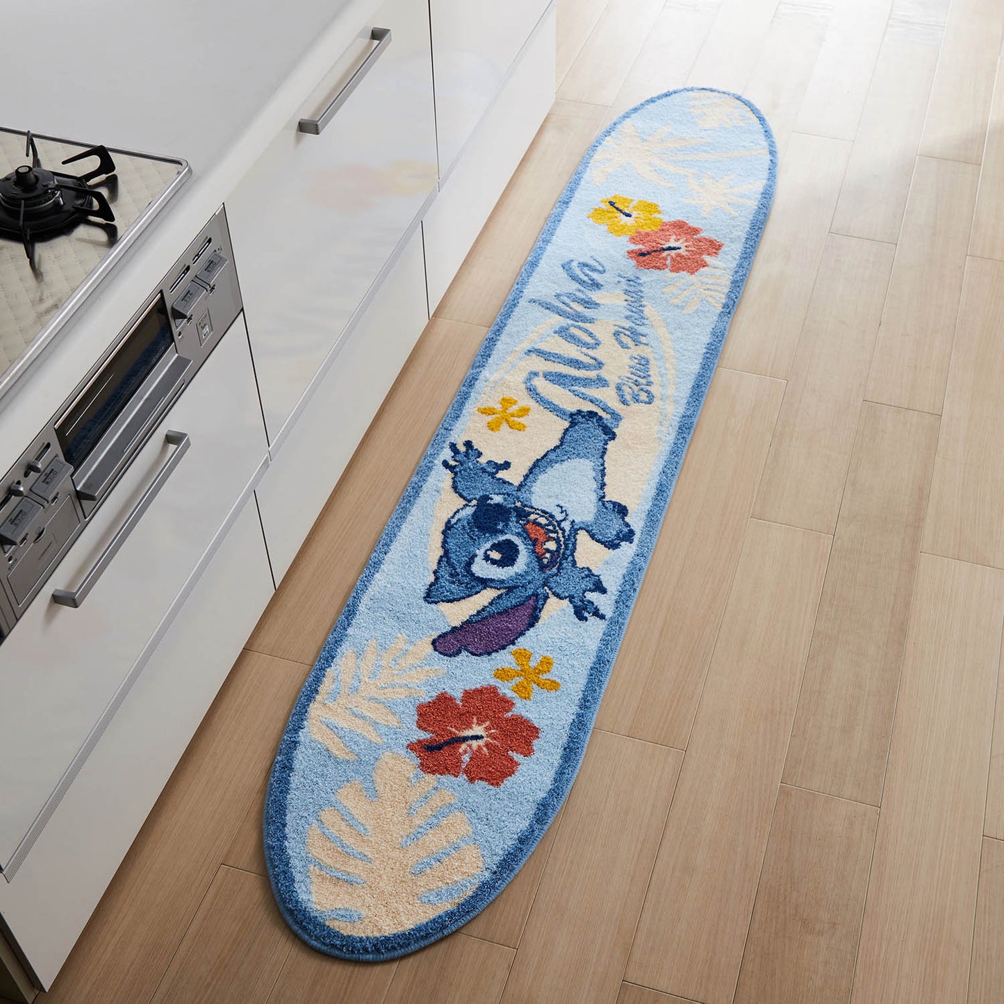 Stitch Surfboard-shaped Kitchen Mat