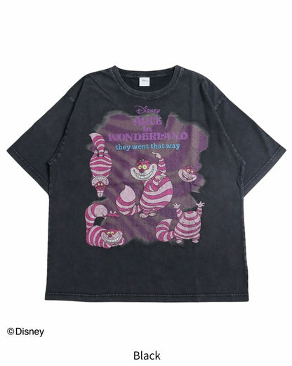 Disney Cheshire Cat Vintage T-shirt [預定發售2024 年 5 月下旬]