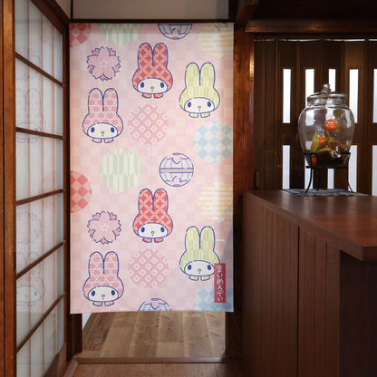 My Melody Sakura Door Curtain