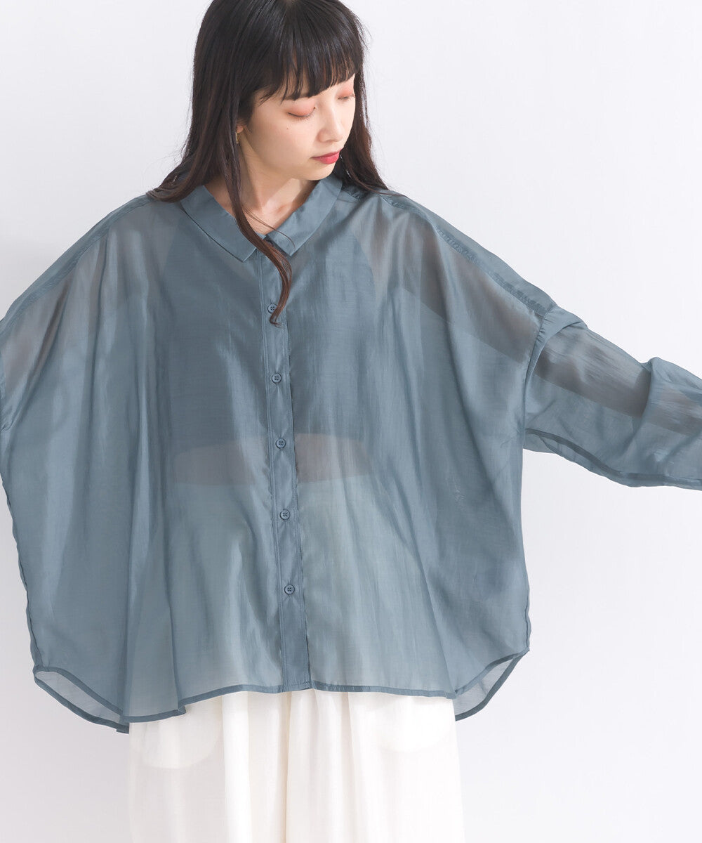 Sheer Lyocell Shirt