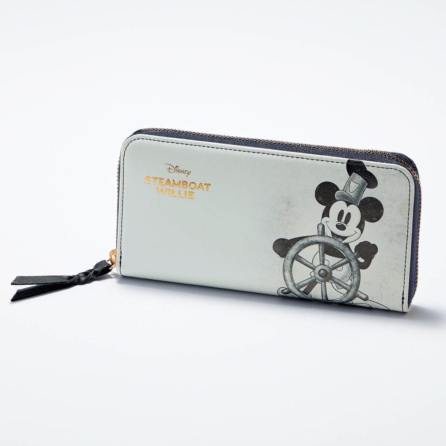  Disney Mickey Leather Long Wallet 