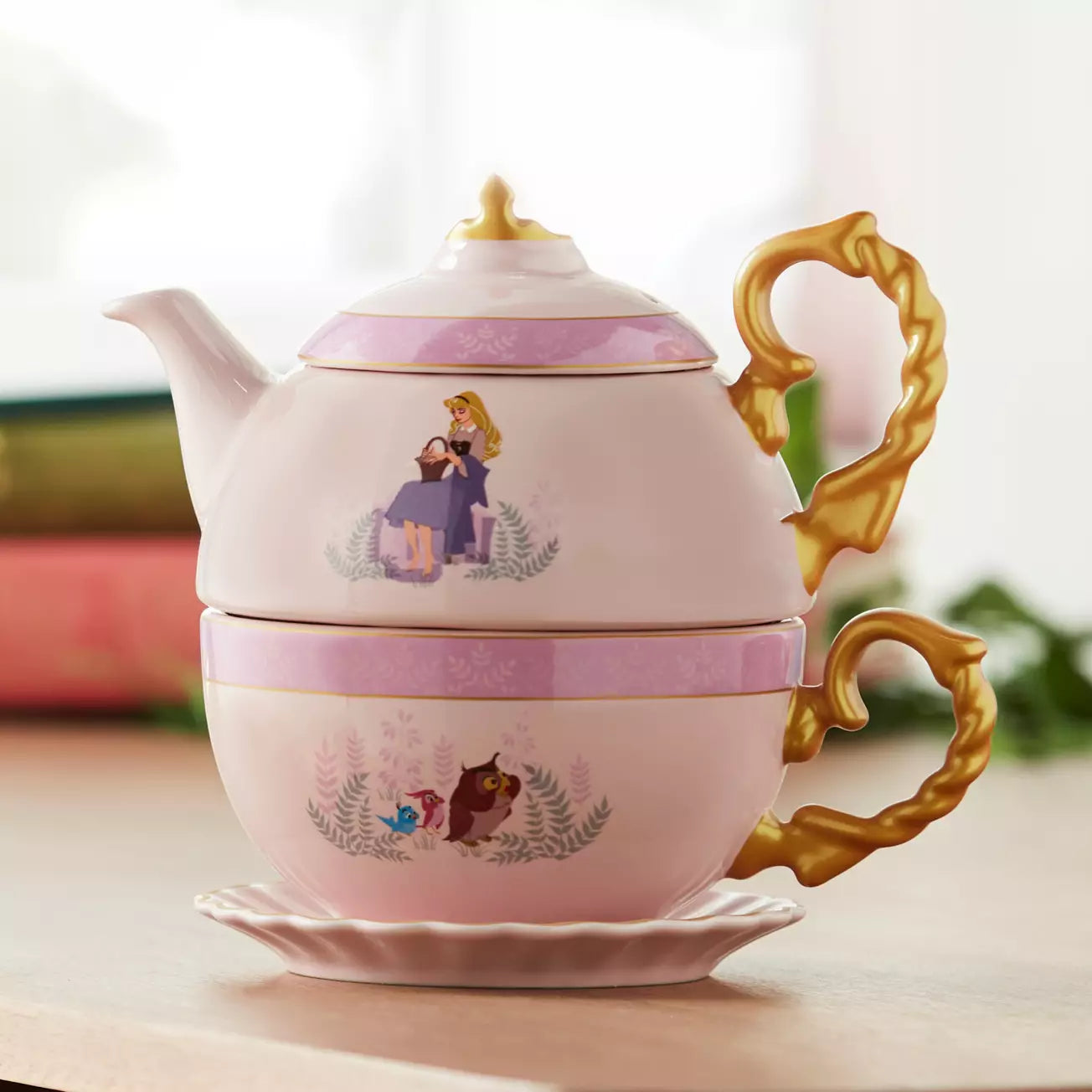 Sleeping Beauty Aurora Tea For One Set