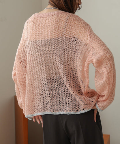 Openwork Knit Top