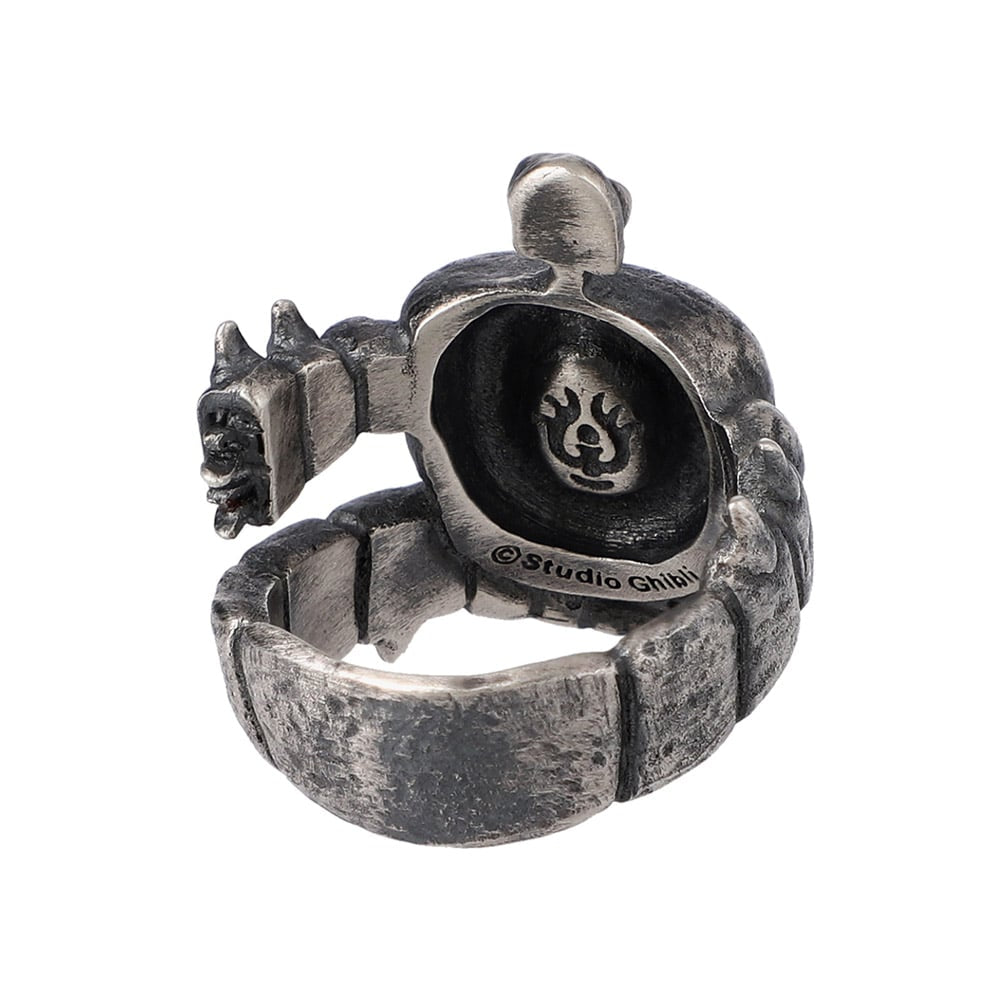  Castle in the Sky Silver Robot Soldier Ring 