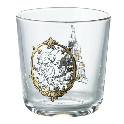 Disney Beauty and the Beast Tableware Collection Glass 4-Piece Set