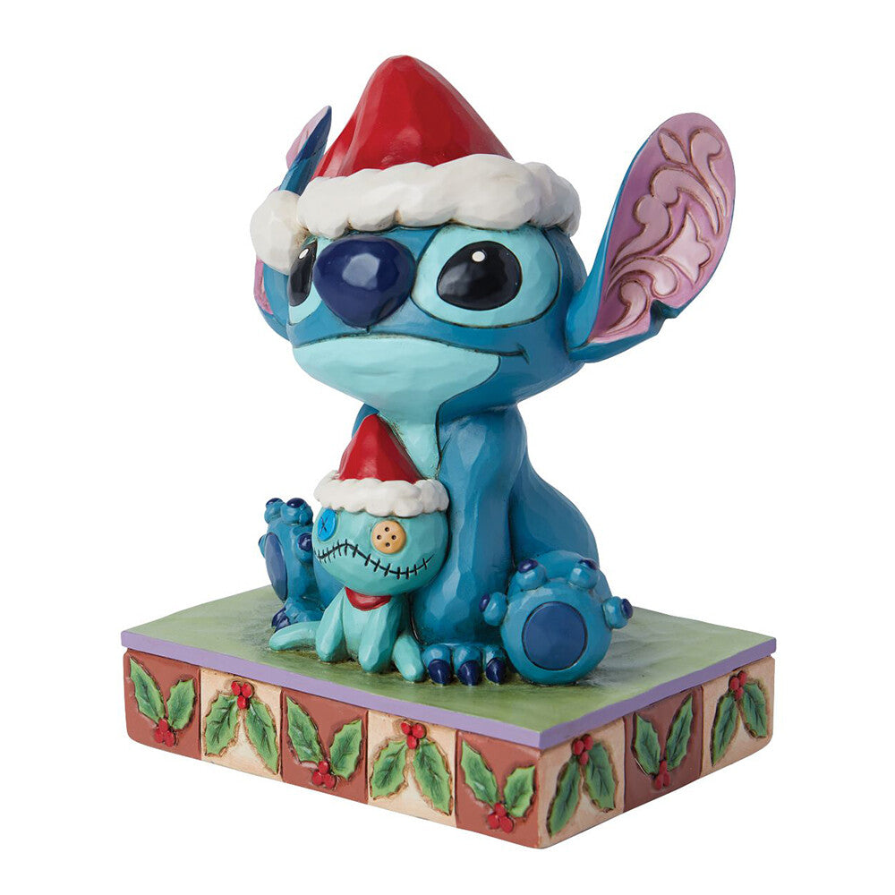 Disney Traditions Stitch & Scrump Christmas Buddies