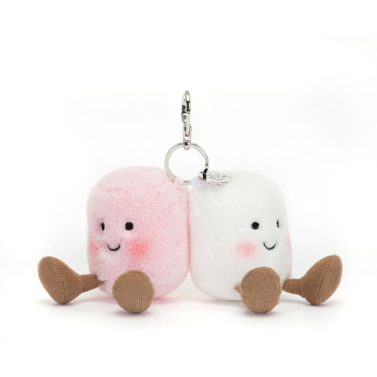  Amuseables Pair of Marshmallows Bag Charm 