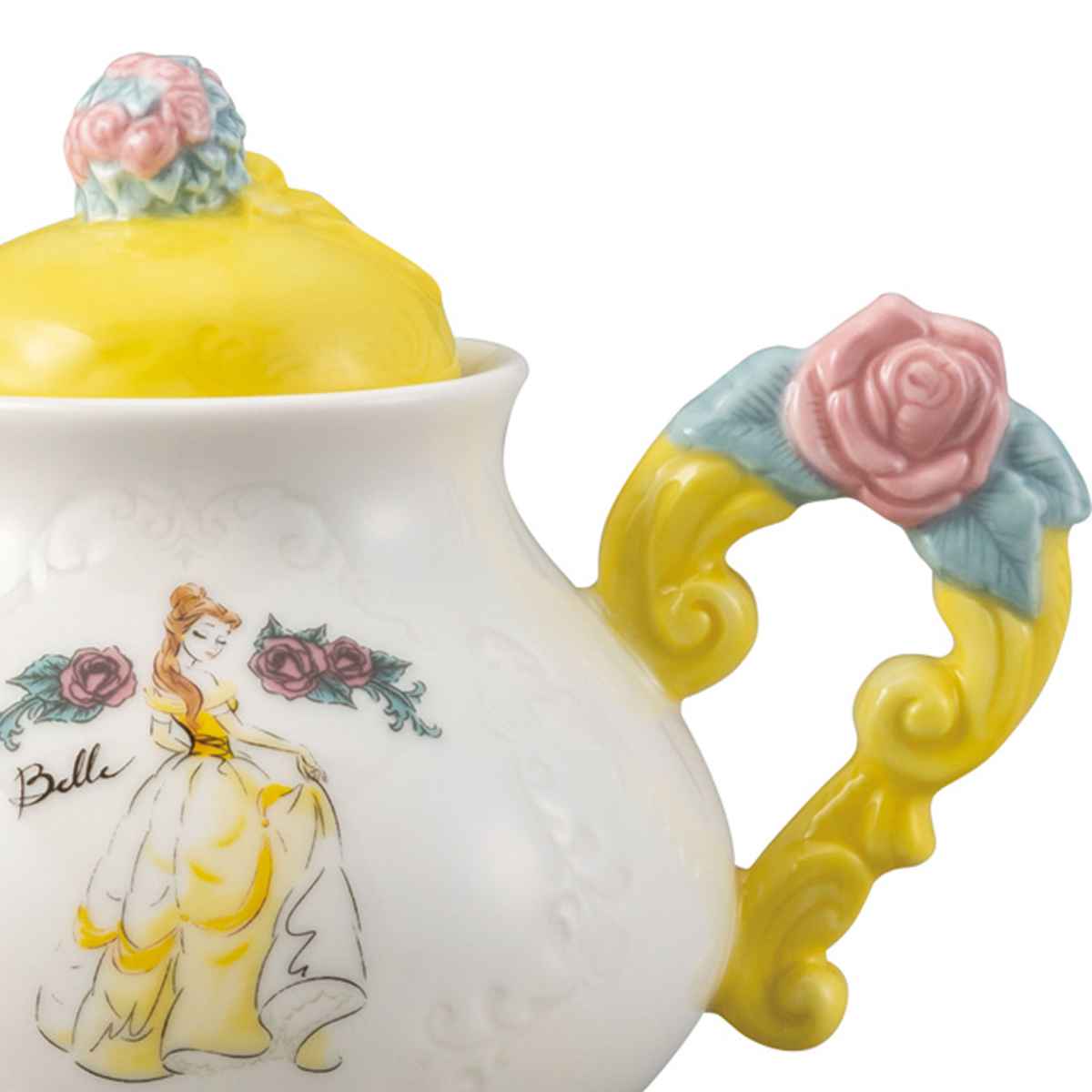 Beauty and the Beast Tea With Saucer Set