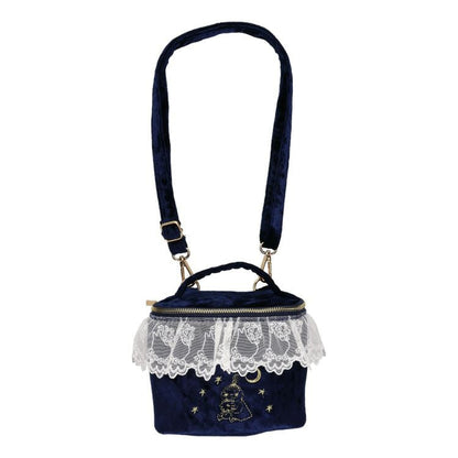 MOOMIN Lace & Velvet 2-Way Vanity Bag