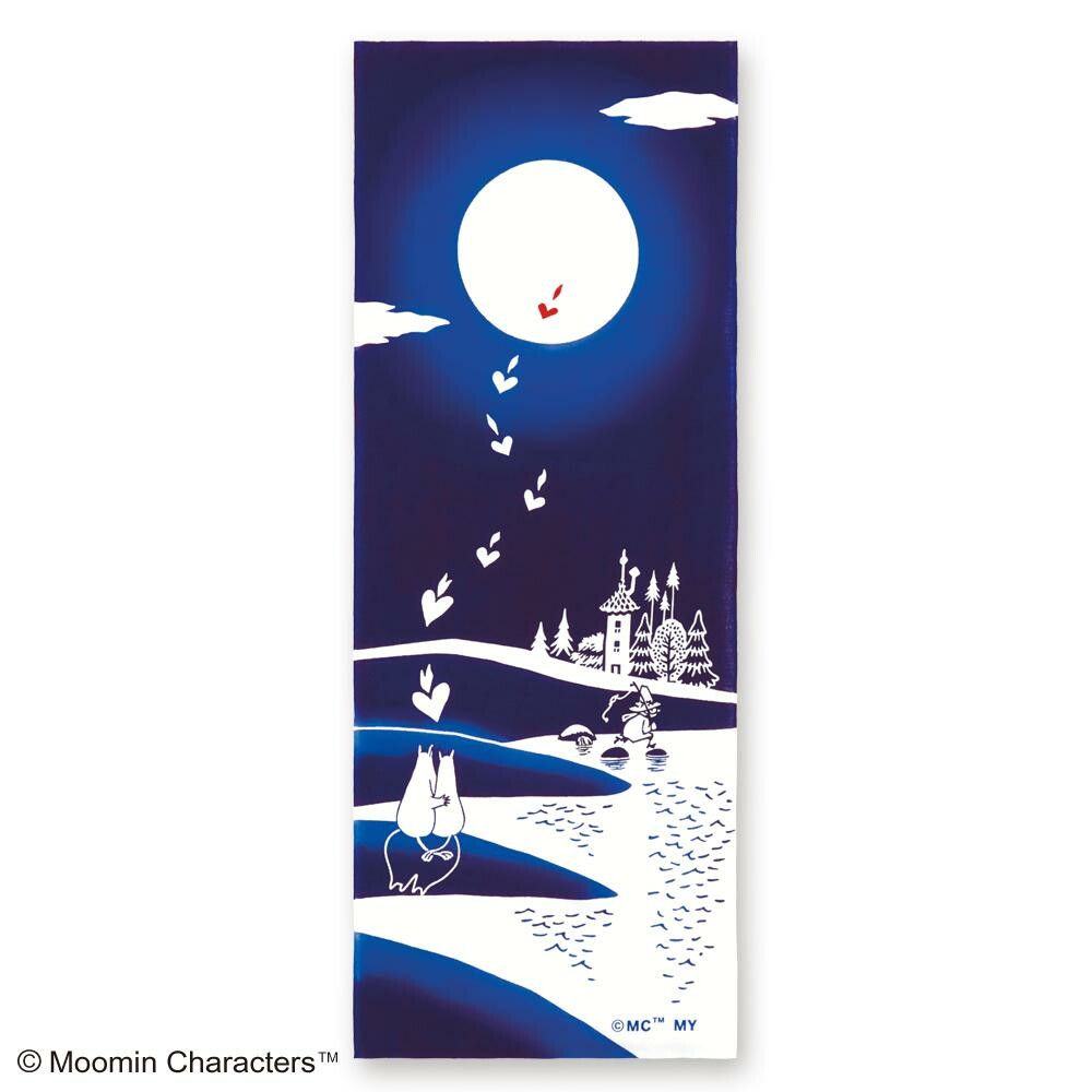 Moomin Characters dyed Hand Towel