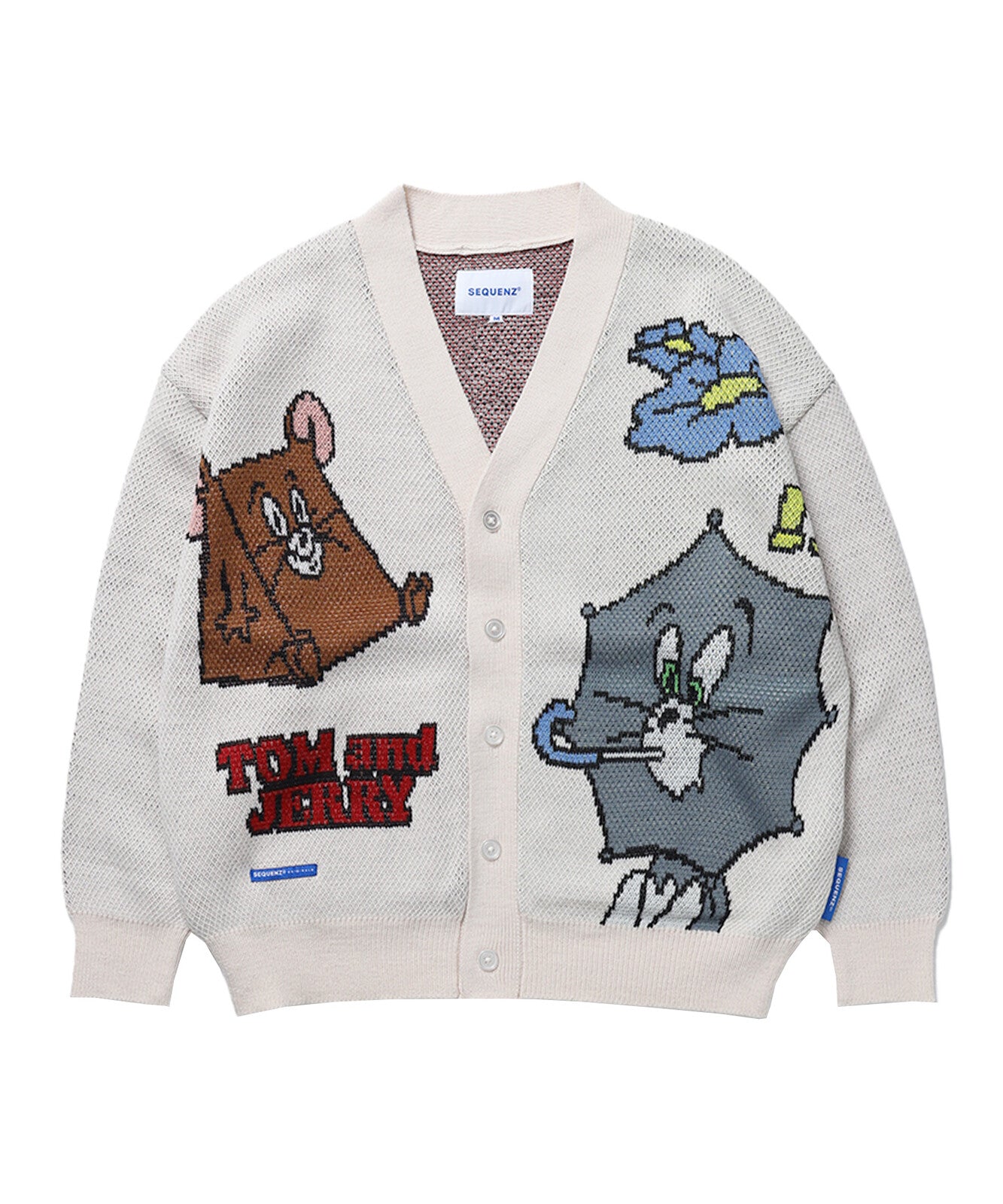 SEQUENZ meets TOM&JERRY FUNNY CARDIGAN