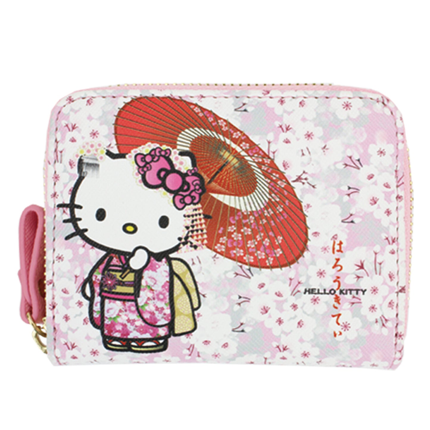 Hello Kitty 日本花紋 長款銀包&卡套