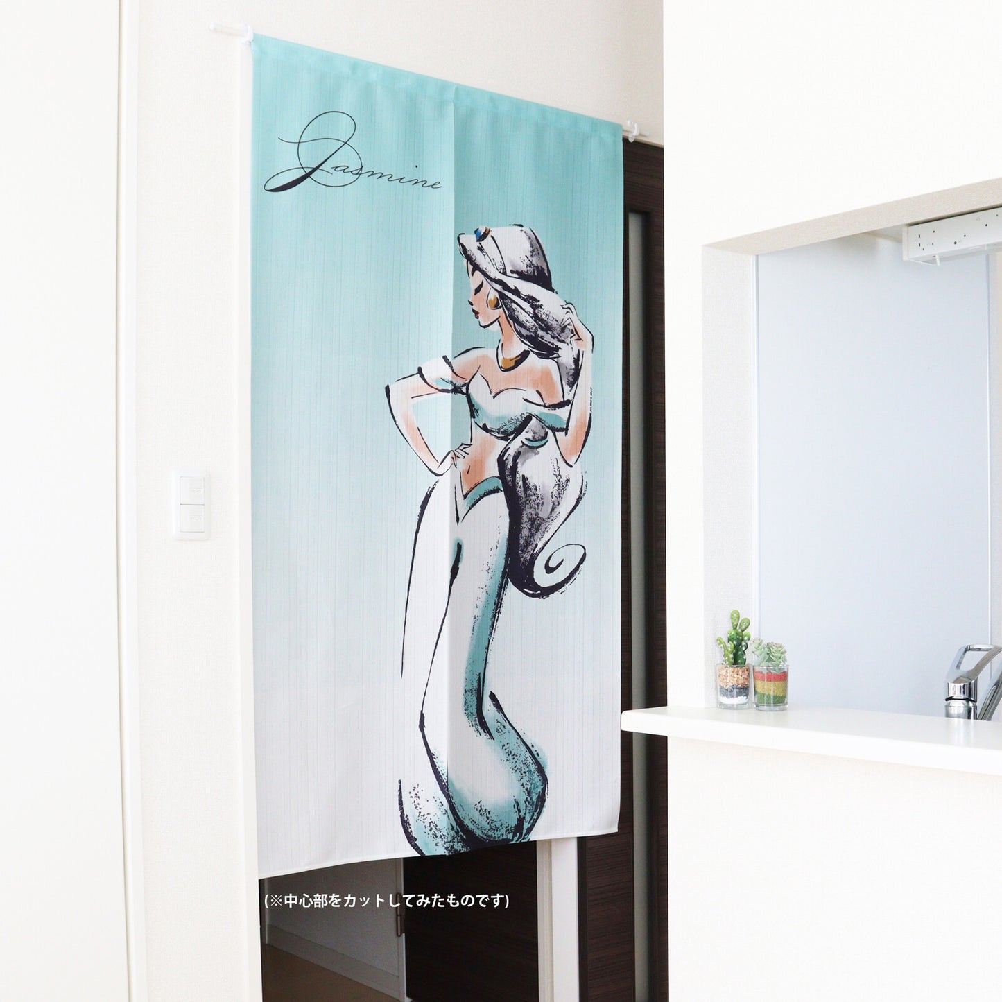  Disney Ariel door curtain made in Japan 