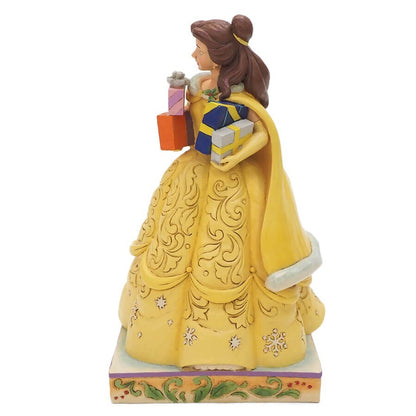  Disney Traditions Christmas Cinderella & Belle Ornaments 