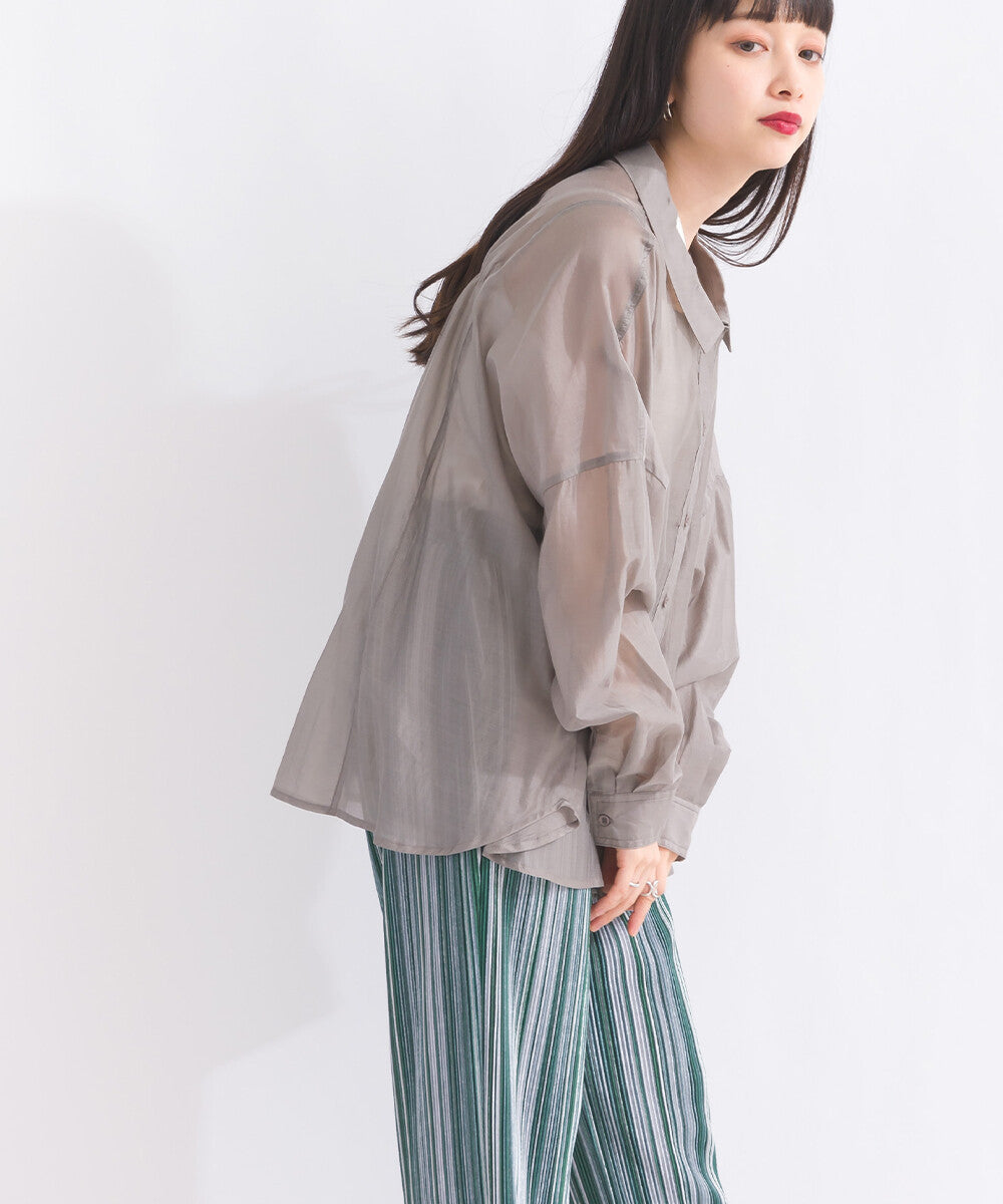 Sheer Lyocell Shirt