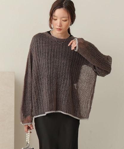 Openwork Knit Top