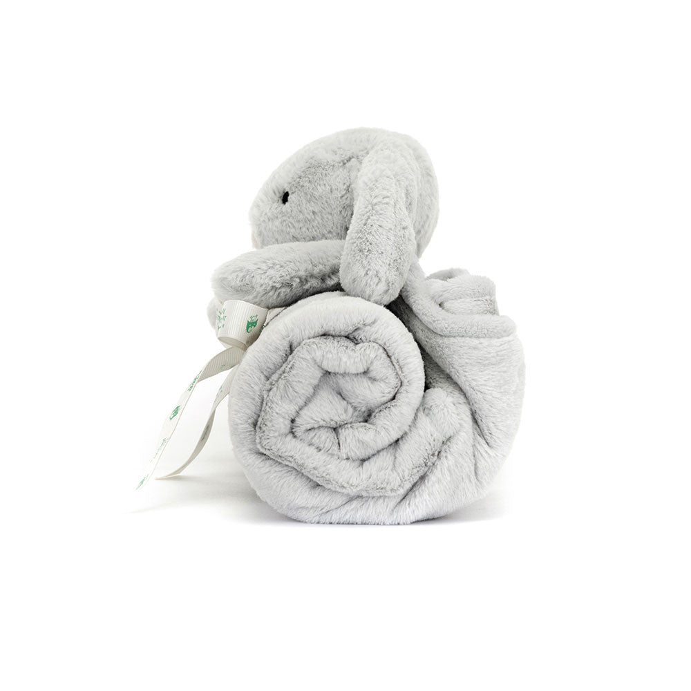 Bashful Bunny Blankie - silver