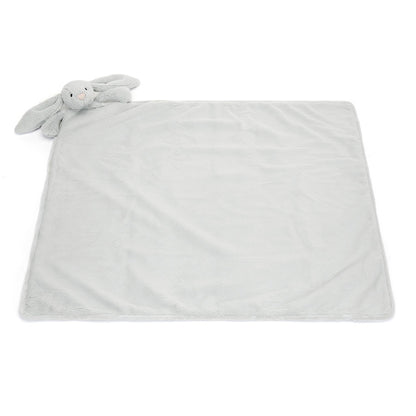 Bashful Bunny Blankie - silver