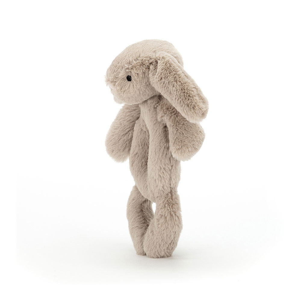 Bashful Bunny Ring Rattle - beige