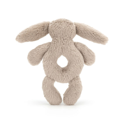 Bashful Bunny Ring Rattle - beige