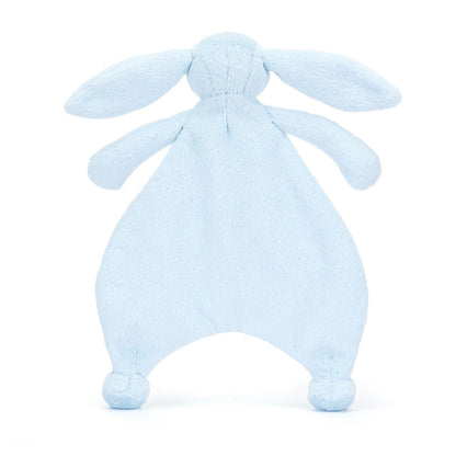 Bashful Bunny Comforter - baby blue