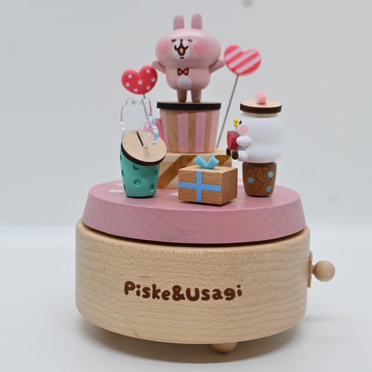 卡娜赫拉的小動物 P助與粉紅兔兔音樂盒