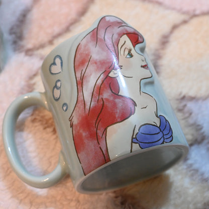 DISNEY Four Character Couple Cups 