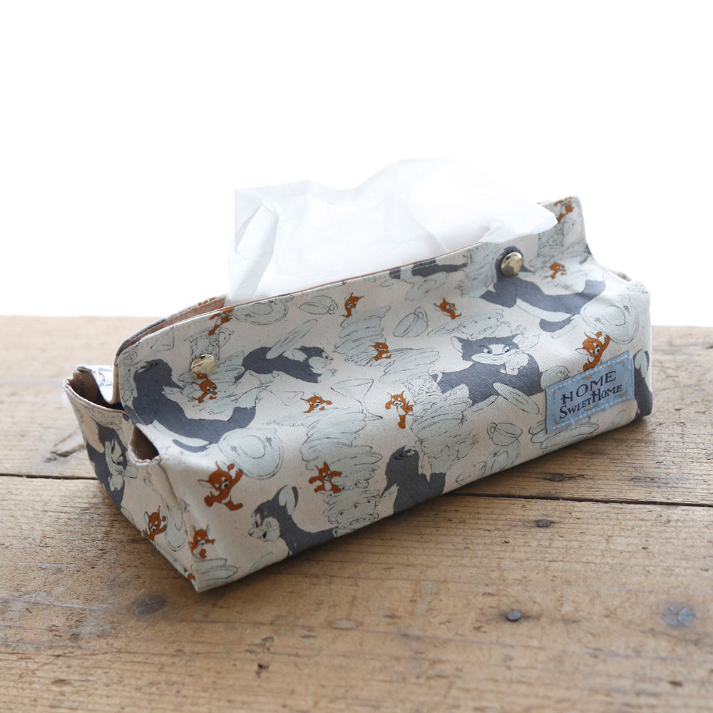  TOM & JERRY × Flapper HOME SWEET tissue box 