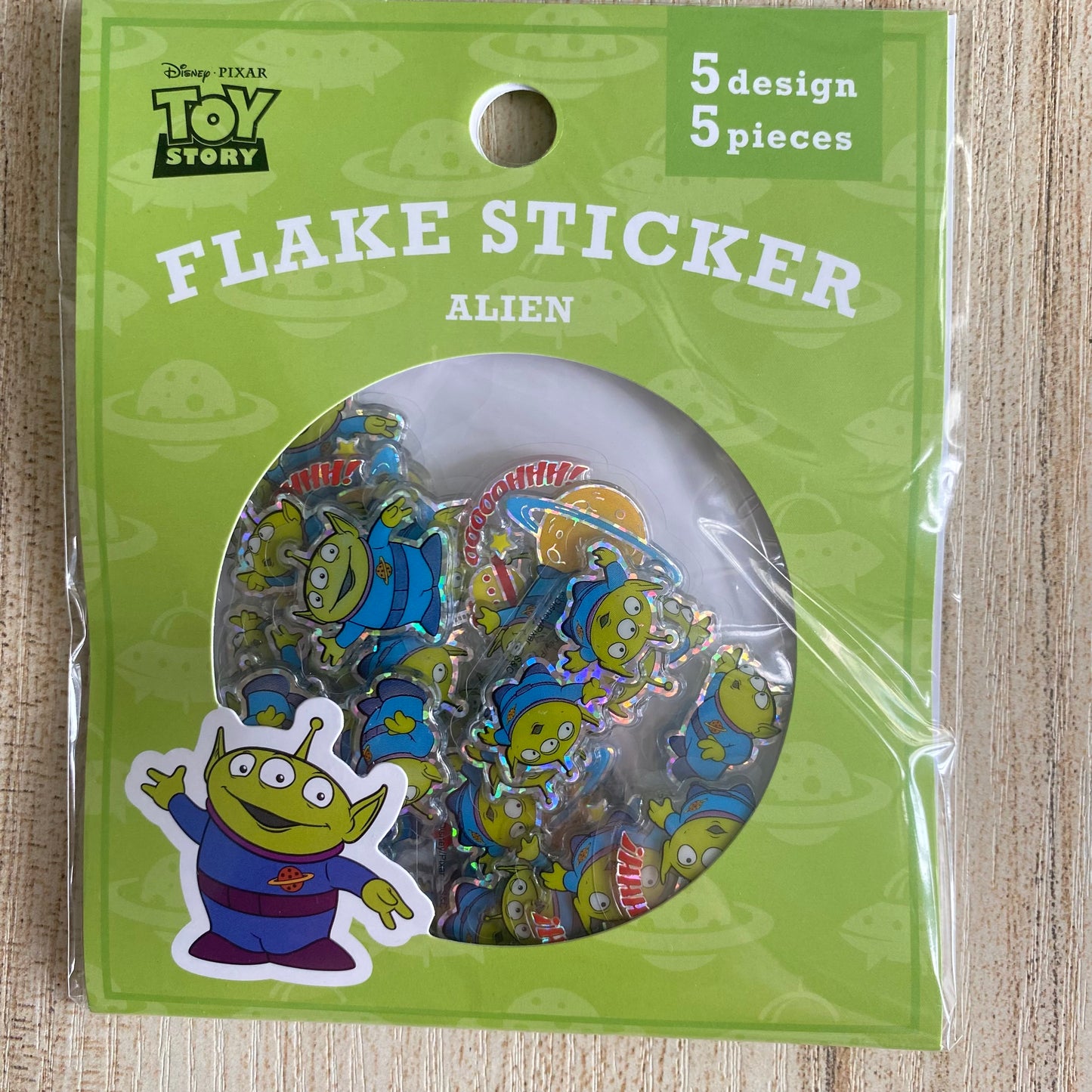 Toy Story Flake Sticker Alien