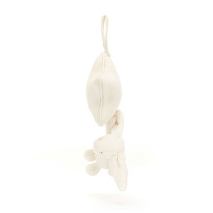 Bashful Bunny Musical Pull - cream