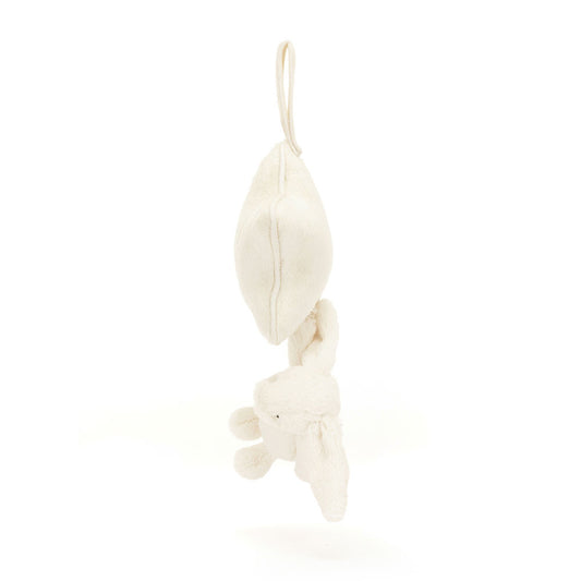 Bashful Bunny Musical Pull - cream