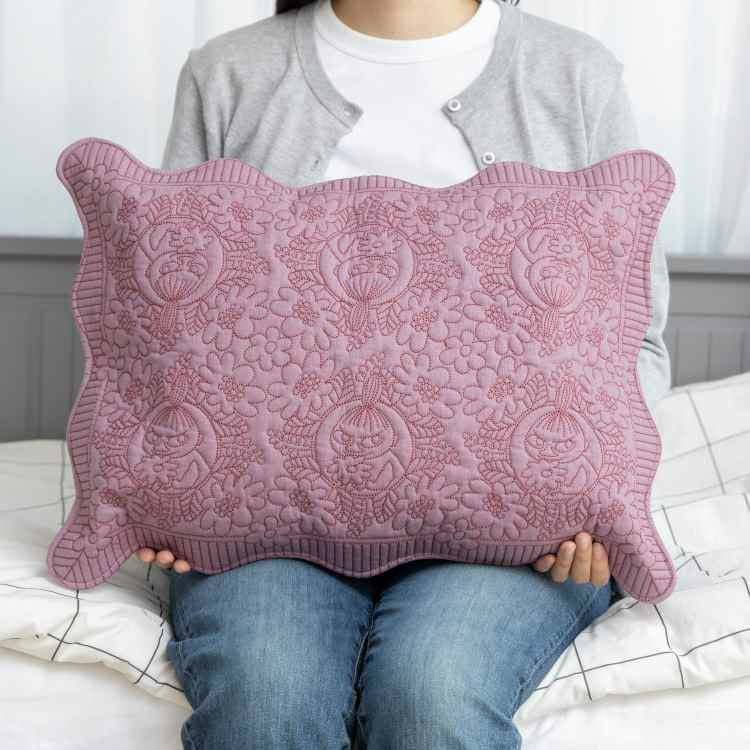  Moomin embroidered cushion 