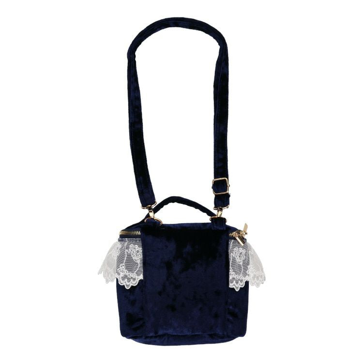 MOOMIN Lace & Velvet 2-Way Vanity Bag