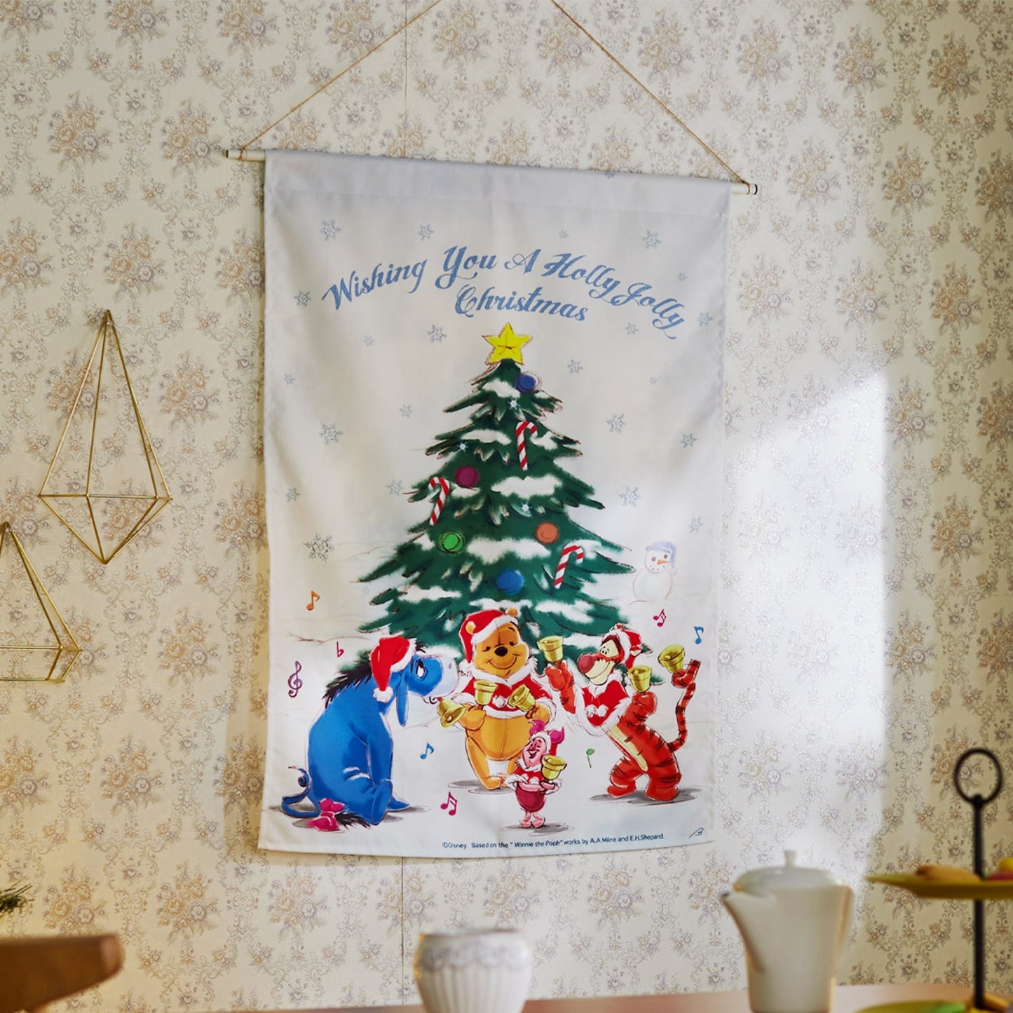  Winnie the Pooh Christmas Tapestry 