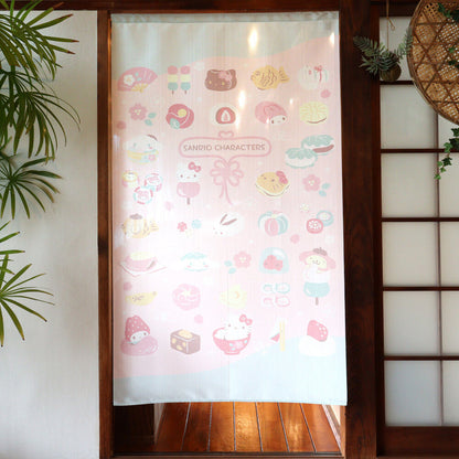 Sanrio Japanese dessert Door Curtain