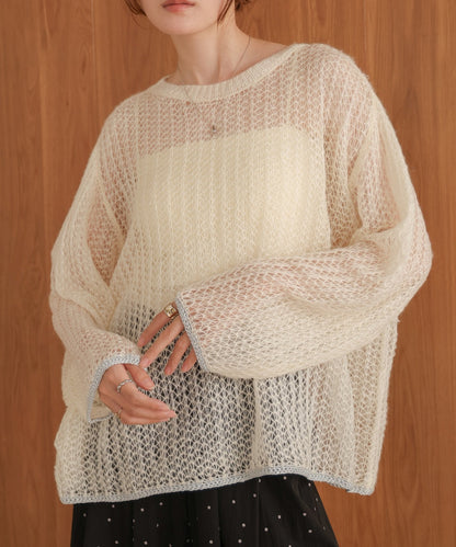 Openwork Knit Top