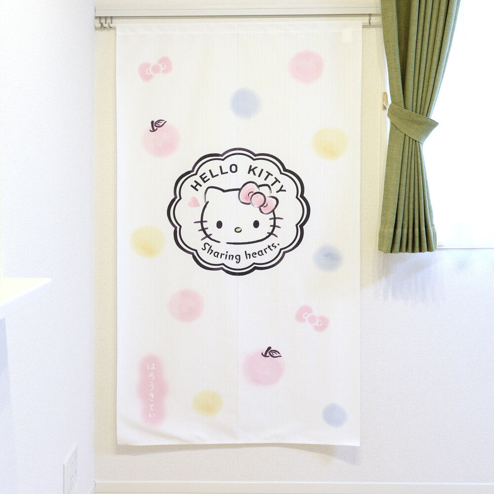 Sanrio Characters Polka Dot Door Curtain