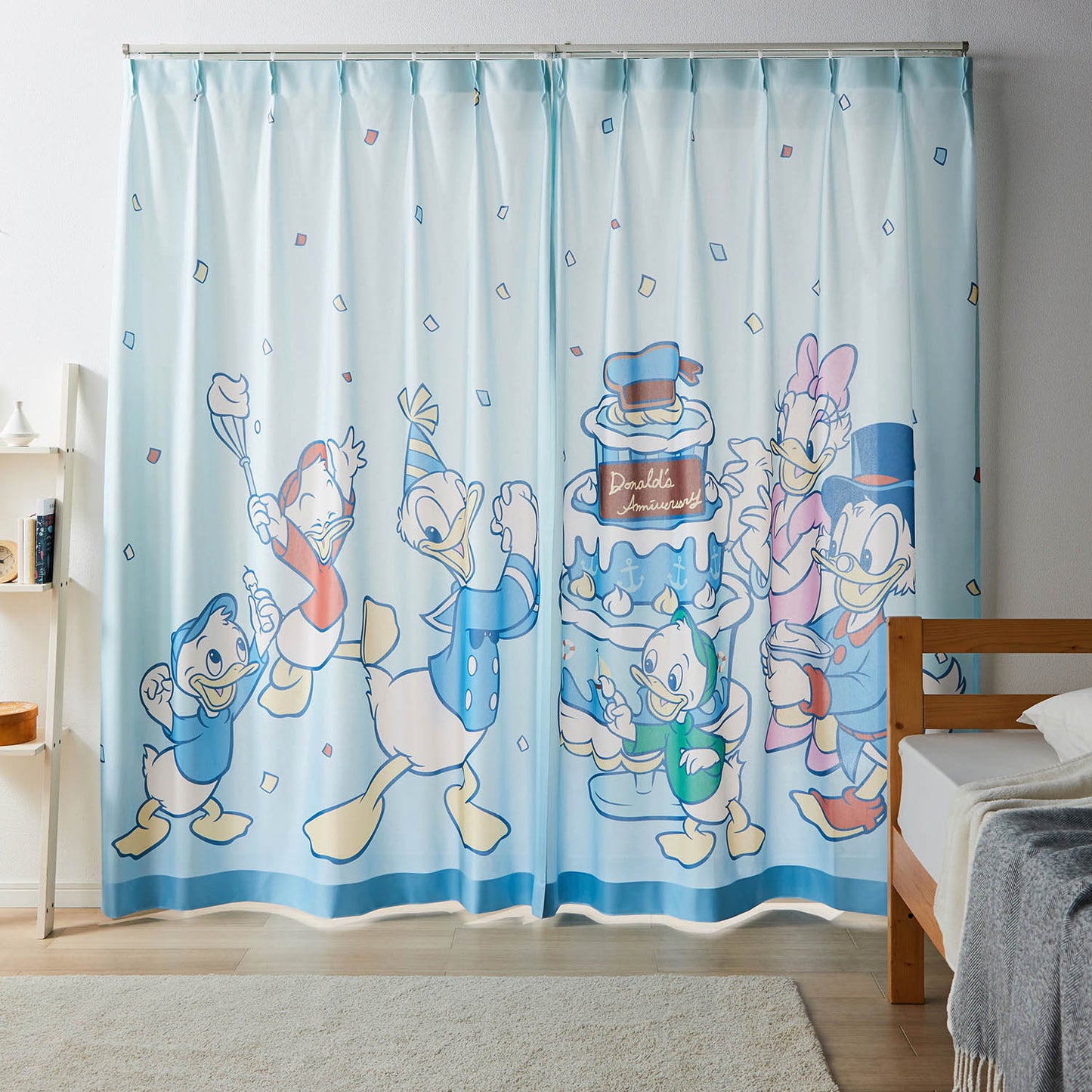  Donald Duck & Family Curtains 2-Pack 