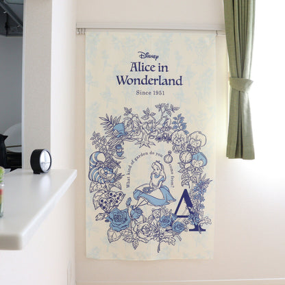  Disney Alice in Wonderland door curtain made in Japan 