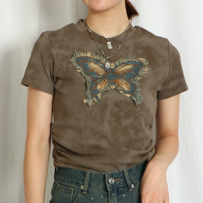 Y2K Butterfly T-shirt