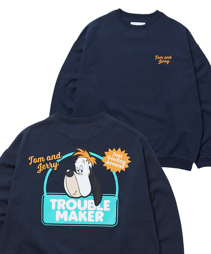  SEQUENZ meets TOM&JERRY TROUBLE MAKER SWEATSHIRT